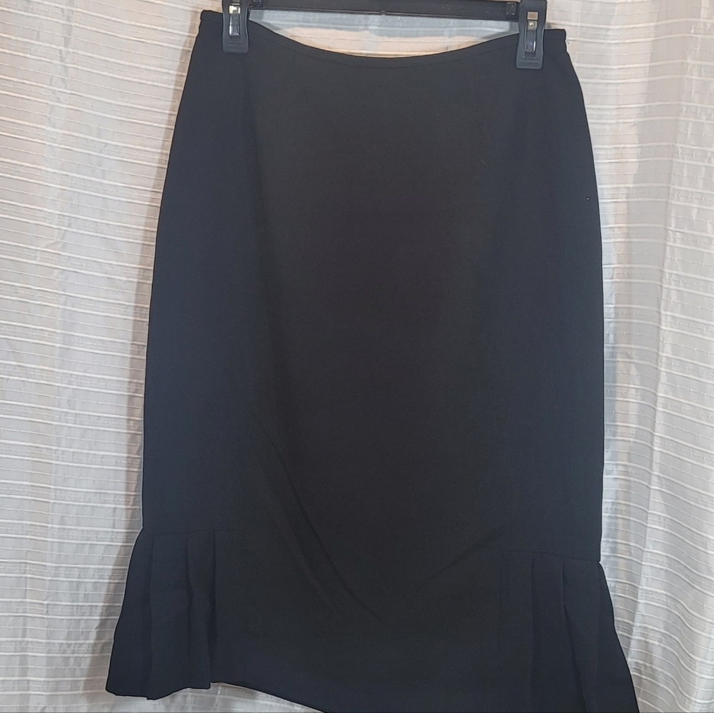 Evan Picone Black Skirt Size 6
